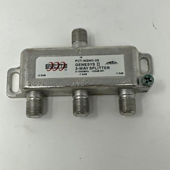 Genesys II 3-Way Splitter PCT-NGNII-3S - Picture 1 of 2